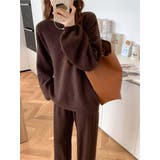 ニットトップスワイドパンツセットアップ | Ulysses | 詳細画像11