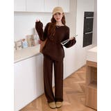 ニットトップスワイドパンツセットアップ | Ulysses | 詳細画像12