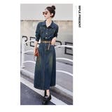 長袖デニムワンピース | Ulysses | 詳細画像6