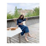 長袖シングルブレストデニムワンピース | Ulysses | 詳細画像7