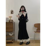 切り替えレースマーメイド フィッシュテールスワンピース | Ulysses | 詳細画像5 