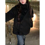 リボンVネックメルトンジャケット | Ulysses | 詳細画像8 