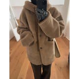 フード付きフェイクムートンジャケット | Ulysses | 詳細画像3 