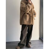 フード付きフェイクムートンジャケット | Ulysses | 詳細画像7 