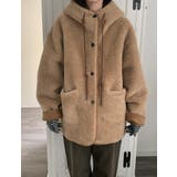 フード付きフェイクムートンジャケット | Ulysses | 詳細画像8 