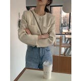 ショートクルーネックシングルブレストジャケット | Ulysses | 詳細画像3