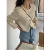 ショートクルーネックシングルブレストジャケット | Ulysses | 詳細画像4