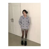 襟付きダブルブレストメルトンジャケット | Ulysses | 詳細画像1 