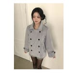 襟付きダブルブレストメルトンジャケット | Ulysses | 詳細画像4 