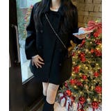 襟付きダブルブレストメルトンジャケット | Ulysses | 詳細画像7 