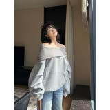 グレー | ボートネックパーカー | Ulysses