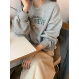 刺繍長袖クルーネックトレーナー | Ulysses | 詳細画像1