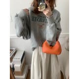 刺繍長袖クルーネックトレーナー | Ulysses | 詳細画像2