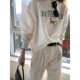 刺繍長袖クルーネックトレーナー | Ulysses | 詳細画像9