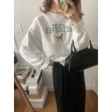 刺繍長袖クルーネックトレーナー | Ulysses | 詳細画像10