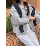 ショートジップ付きメルトンジャケット | Ulysses | 詳細画像2