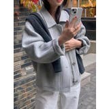 ショートジップ付きメルトンジャケット | Ulysses | 詳細画像4