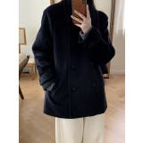 スタンドカラーダブルブレストメルトンジャケット | Ulysses | 詳細画像5