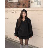 ブラック | ダブルブレストメルトンジャケット | Ulysses