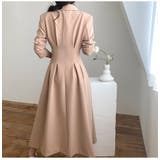 ロング襟付きシングルブレストワンピース | Ulysses | 詳細画像9