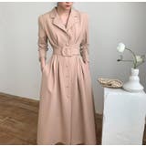 ロング襟付きシングルブレストワンピース | Ulysses | 詳細画像10