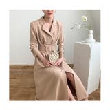 ロング襟付きシングルブレストワンピース | Ulysses | 詳細画像11