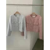 ショートクルーネックシングルブレストジャケット | Ulysses | 詳細画像8 