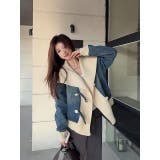 デニム切り替えニットジャケット | Ulysses | 詳細画像2