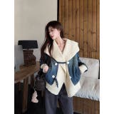 デニム切り替えニットジャケット | Ulysses | 詳細画像7