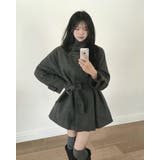 リボンスタンドカラーメルトンジャケット | Ulysses | 詳細画像5