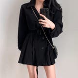 リボンプリーツダブルブレストジャケット | Ulysses | 詳細画像5