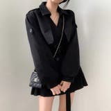 リボンプリーツダブルブレストジャケット | Ulysses | 詳細画像8