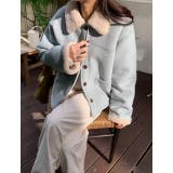 ライトブルー | フェイクムートンジャケット | Ulysses