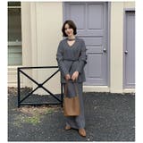ニットVネックトップススカートセットアップ | Ulysses | 詳細画像13 