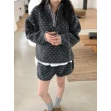 グレー | ボアスタンドカラートップスショートパンツセットアップ | Ulysses