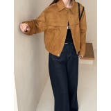 襟付きフェイクスエードジャケット | Ulysses | 詳細画像4