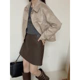 襟付きフェイクスエードジャケット | Ulysses | 詳細画像8