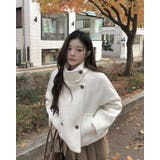 スタンドカラーダブルブレストショートジャケット | Ulysses | 詳細画像1