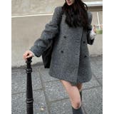 グレー | 襟付きダブルブレストジャケット | Ulysses