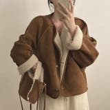 バッグ付きフェイクムートンジャケット | Ulysses | 詳細画像6 