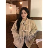 ベージュ | 襟付きボアジャケット | Ulysses