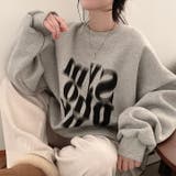 グレー | オーバーサイズロゴスウェット | Ulysses