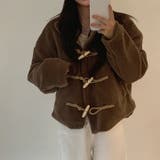 ブラウン | スタンドカラーショートジャケット | Ulysses