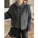 ダークグレー | クルーネックメルトンジャケット | Ulysses