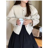 ベージュ | ショートメルトンジャケット | Ulysses