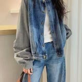 スウェット切り替えデニムジャケット | Ulysses | 詳細画像7 