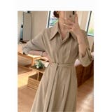 リボン襟付きシングルブレストワンピース | Ulysses | 詳細画像2 