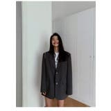 ブラック | バックスリットテーラードジャケット | Ulysses