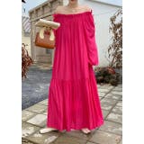 ローズ | ロングリボンボートネックワンピース | Ulysses