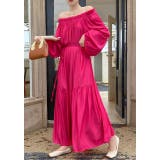 ロングリボンボートネックワンピース | Ulysses | 詳細画像2